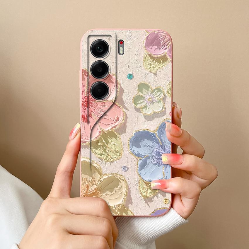 For Tecno Camon 40 Pro Spack 30 Pova 6 Neo Phone Case Pretty Starry Sky Cat Pattern Liquid Silicone Advanced Dustproof Protective Shell For Tecno Capa
