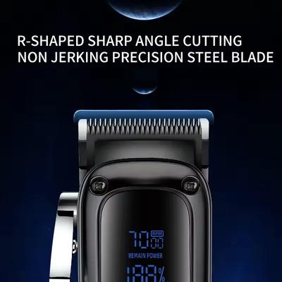 KEMEI KM-1550 Парикмахерский триммер Перезаряжаемый Профессиональный Электрический Парикмахерский Коммерческий Триммер