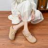 Мать винограда лето новый пустой одинарные туфли женские маленькие внутренняя высота увеличение платформа обувь Boken 2025 верхняя одежда повседневная обувь