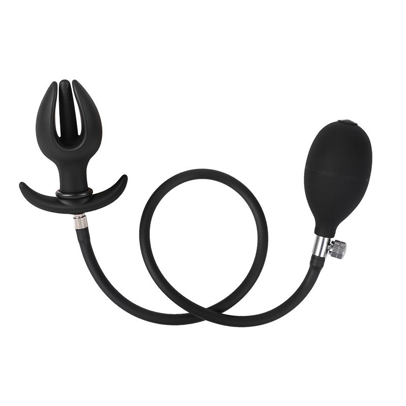 Взрослый SM Анальный расширитель Расширяющийся Надувной Анальный плаг Клизма Тренировочный Бат-плаг Анальный Бат-дилататор Анус Простата Секс-игрушка для мужчин женщин