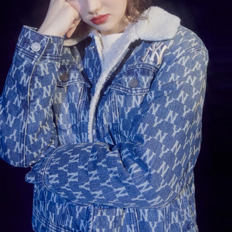 New MLB New York Yankees Denim Jackets Unisex Blue 31JPN2041-50U