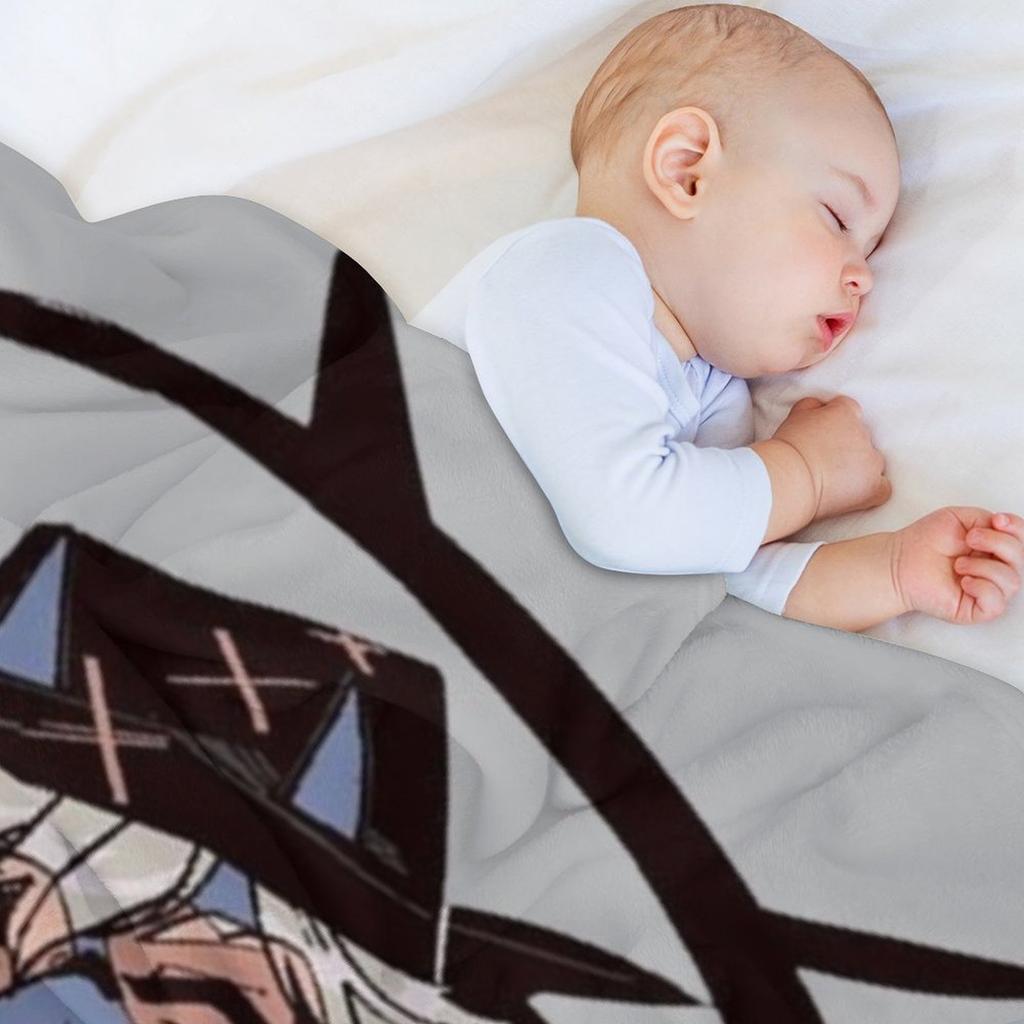 Happy Chaos - Guilty Gear Throw Blanket funny gift Warm valentine gift ideas Large Blankets