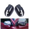 Rearview Side Mirror Trim Cover Fit For  Mitsubishi Outlander 2013 -2015 2016 2017 2018   Car Shell Sticker Accessories