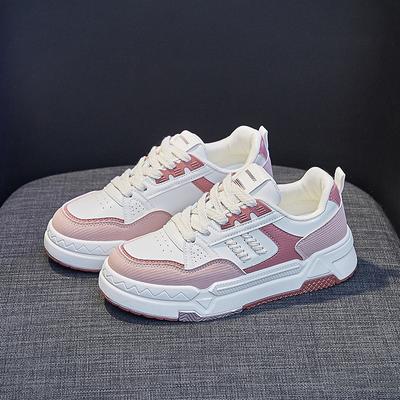 2024 Весна Новые женские маленькие белые туфли для улицы Дышащие кроссовки на платформе с защитой от запаха Корейские универсальные повседневные туфли в стиле ретро Mujer