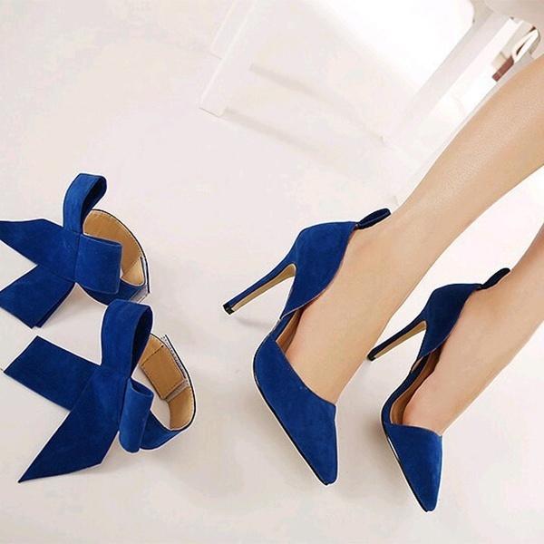Женские сексуальные туфли-лодочки с большим бантом и острым носком в виде бабочки, туфли-шпильки на тонком высоком каблуке, свадебные туфли для вечеринки