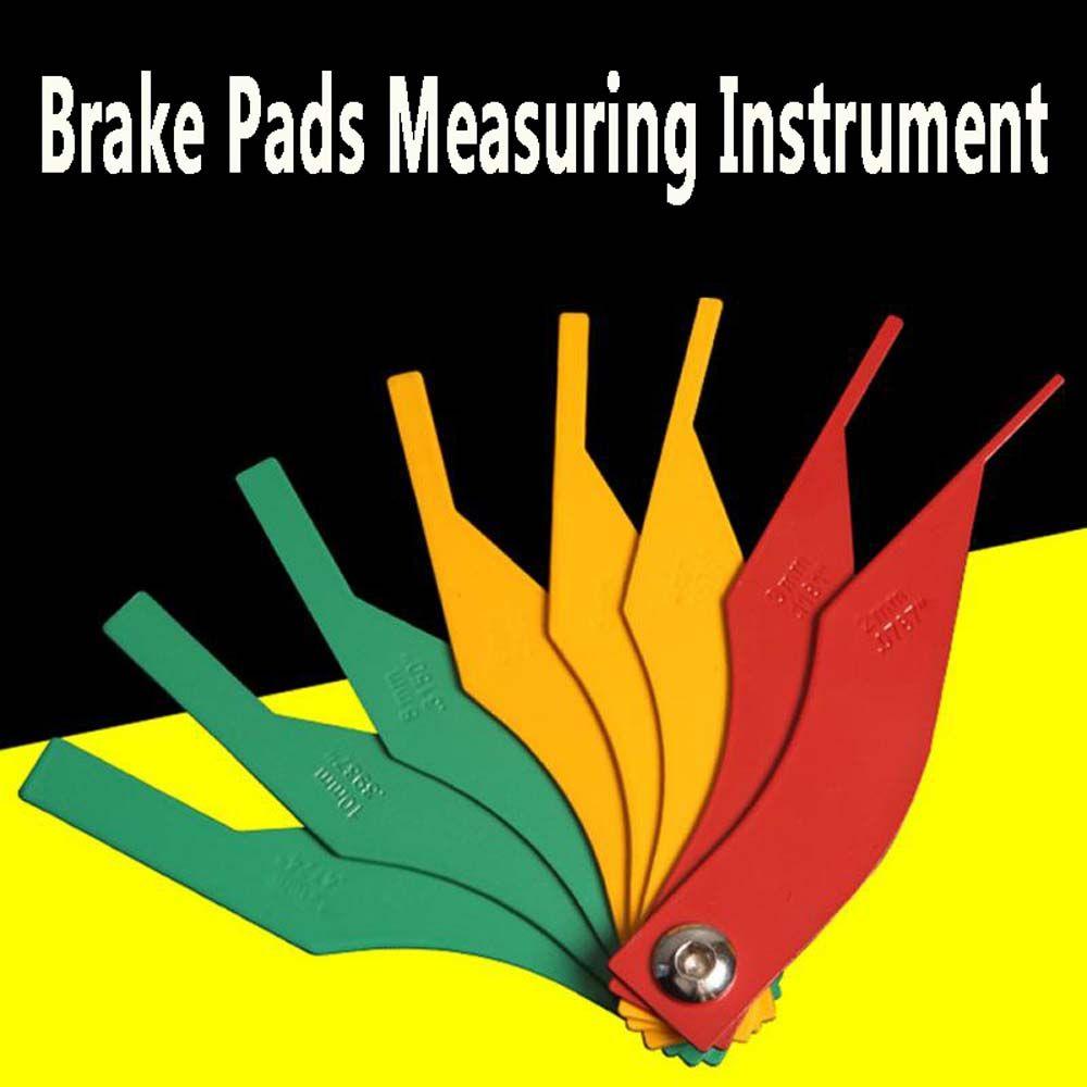 Gauge Tester Scale Wear Meter Brake Pad Measuring Tool Feeler Gauge Brake Lining Thickness Gauge