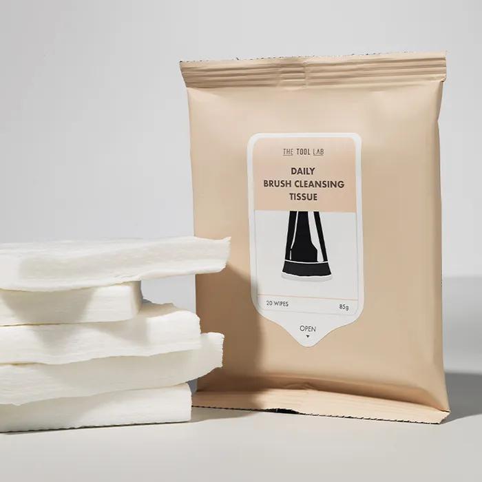 [Ленивое очищение] The Tool Lab Ежедневные очищающие салфетки-кисти 20 штук