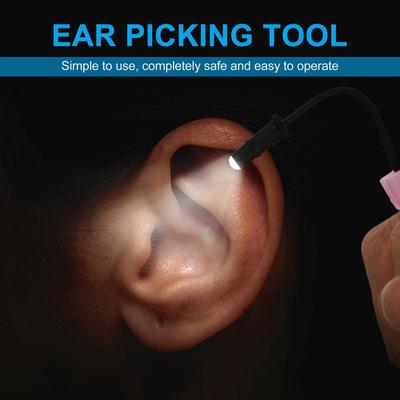 3-уровневая перезаряжаемая лампа для большого пальца, светодиодный инструмент для удаления ушной серы