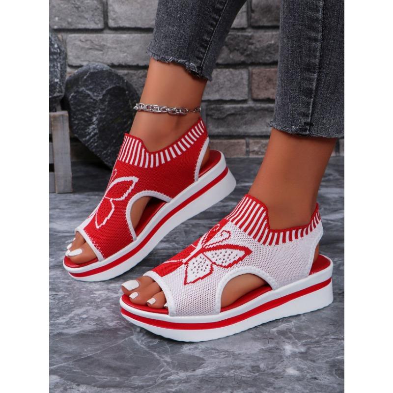 Большие размеры летние новые повседневные пляжные женские сандалии в спортивном стиле