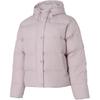 Outdoor Sports Casual Warm Hooded Zipper Long Sleeve Down Jacket Women Outerwear IH0728-667