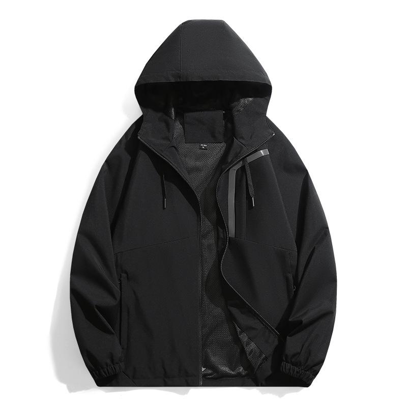 Мужская и женская ветрозащитная однотонная тонкая оснастка для альпинизма, новая куртка для любителей активного отдыха
