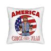 Remember Chuck Norris Throw Pillow Cover Polyester Decorative Pillow   Creative Pillowcase