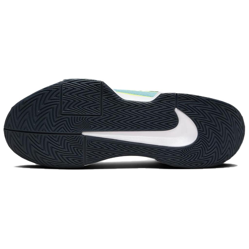 Nike Кроссовки Zoom GP Challenge Pro White Armory Navy Volt мужские джинсово-бирюзовые FB3145-103