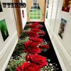 European Style Long Corridor Carpet Runner for Hotel Aisle Stairway Area Rug Lobby Entryway Floor Mats Wedding
