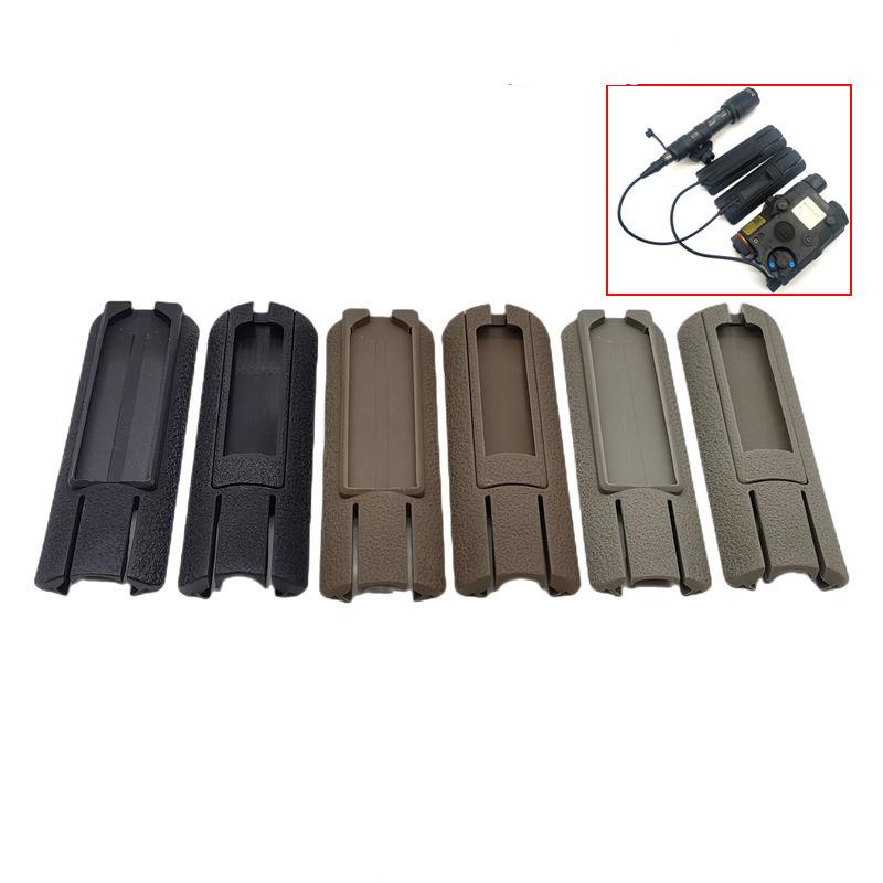 2pcs Practical Flashlight Mouse Tail Switch Card Slot Guide Rail Portable Scar Pocket Panel Remote Switch Pads