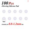 Silicone Piercing Jewelry Pad Healing Discs Flexible Anti Hyperplasia