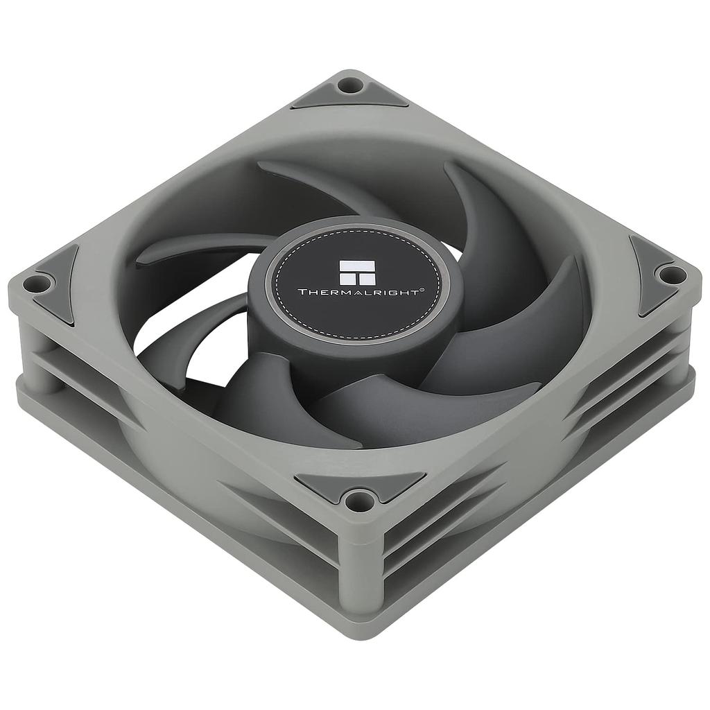 Кулер для процессора Thermalright TL-B8, Вентилятор для корпуса компьютера, Тихий 4-контактный PWM вентилятор для ПК, 80-мм тихий вентилятор-охладитель, Скорость 2200 об/мин, Вентилятор охлаждения процессора