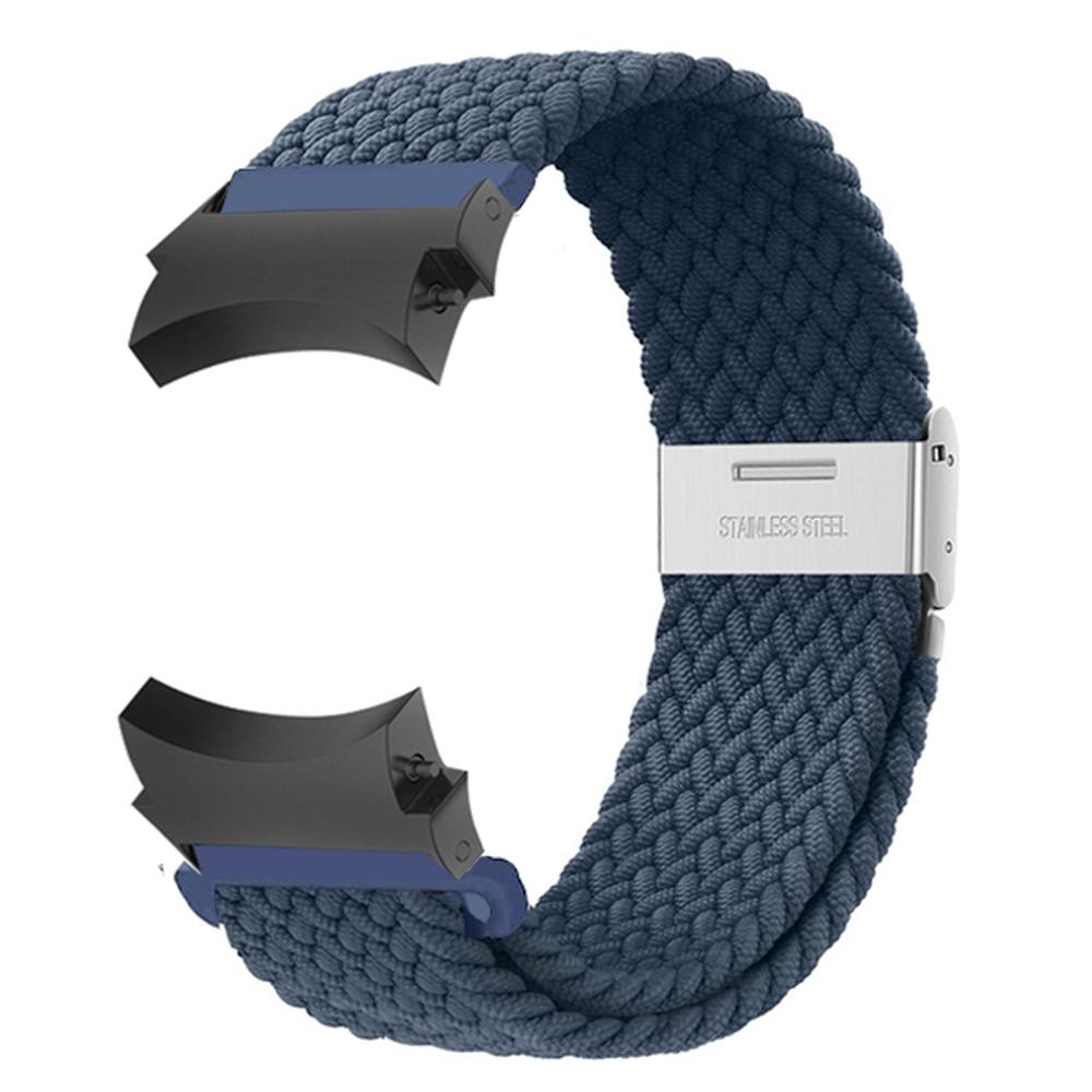 20 мм ремешок для Samsung Galaxy Watch 7/4/5/6/pro/classic 45 мм 44 мм 43 мм 47 мм без зазоров нейлоновый браслет correa Galaxy watch6 7 ремешок