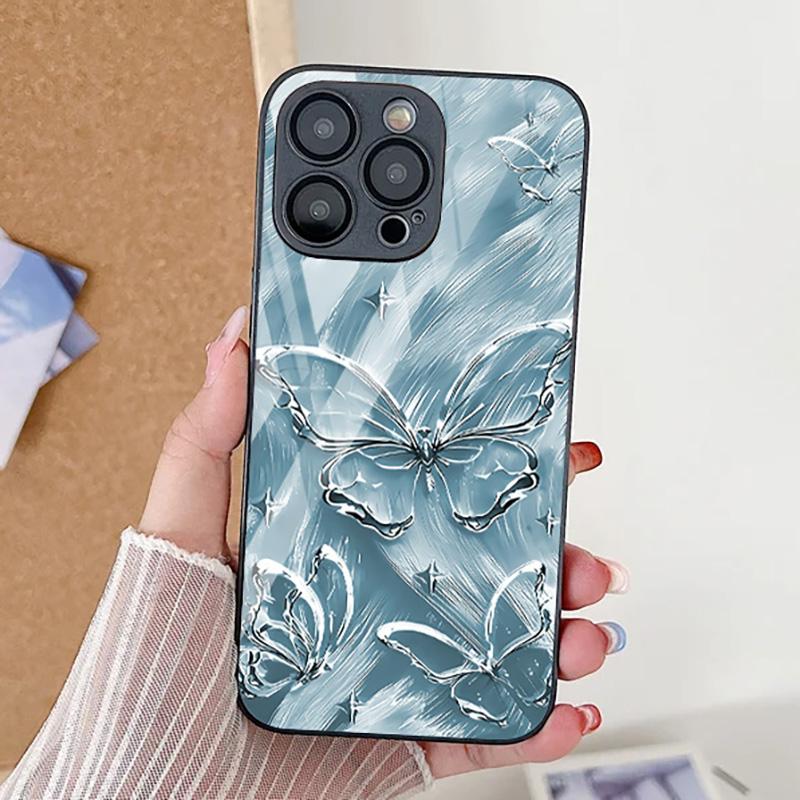 Чехол для телефона для Samsung A53 A54 A52 5G A33 A32 A34 A51 Ultra S23 Plus S20 S21 FE A22 A25 для iPhone 14 15 16 Pro 13 14 Pro Max Чехлы из закаленного стекла