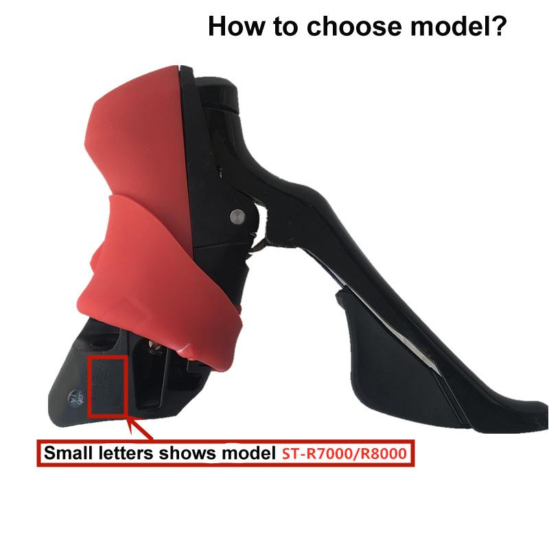 Bracket Hoods for SHIMANO 105 ST-R7000 Ultegra ST-R8000 Road Bike Shifters Protective Covers Rubber Sleeve Case R7000 R8000 Hood
