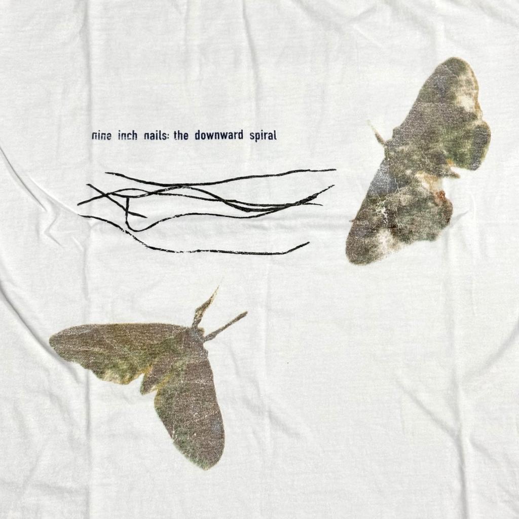 Nine Inch Nails Downward Spiral Halo Eight Self Destruct 94' VTG L Shirt REPRINT