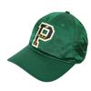 Ralph Vintage P Logo Satin Baseball Cap (Polo Lauren) Men's Women's 01080159-GREEN [Item]