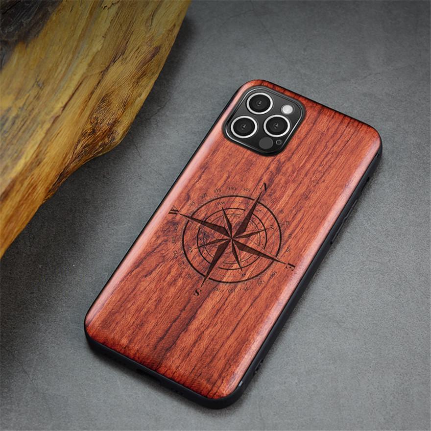 Натуральный Настоящее Дерево Деревянный TPU Чехол Для iPhone 16 15 14 13 12 11 Pro max Чехол Покрытие Оболочка Телефона Funda Для iPhone 16 Pro Max