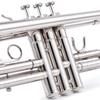 Eastar Trumpet Bb Tone Trumpet Beginner with Clean Accessories (Nickel Plated)