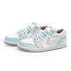 Jordan Air Jordan 1 Vintage Basketball Shoes Unisex Low top Purple/White/Blue IH7323-100(Team1189-)