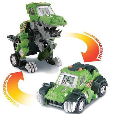 Vtech Switch & Go Dinos Drex Interactive Transformable Vehicle Green