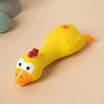[Питомец] Игрушка в форме цыпленка из латекса