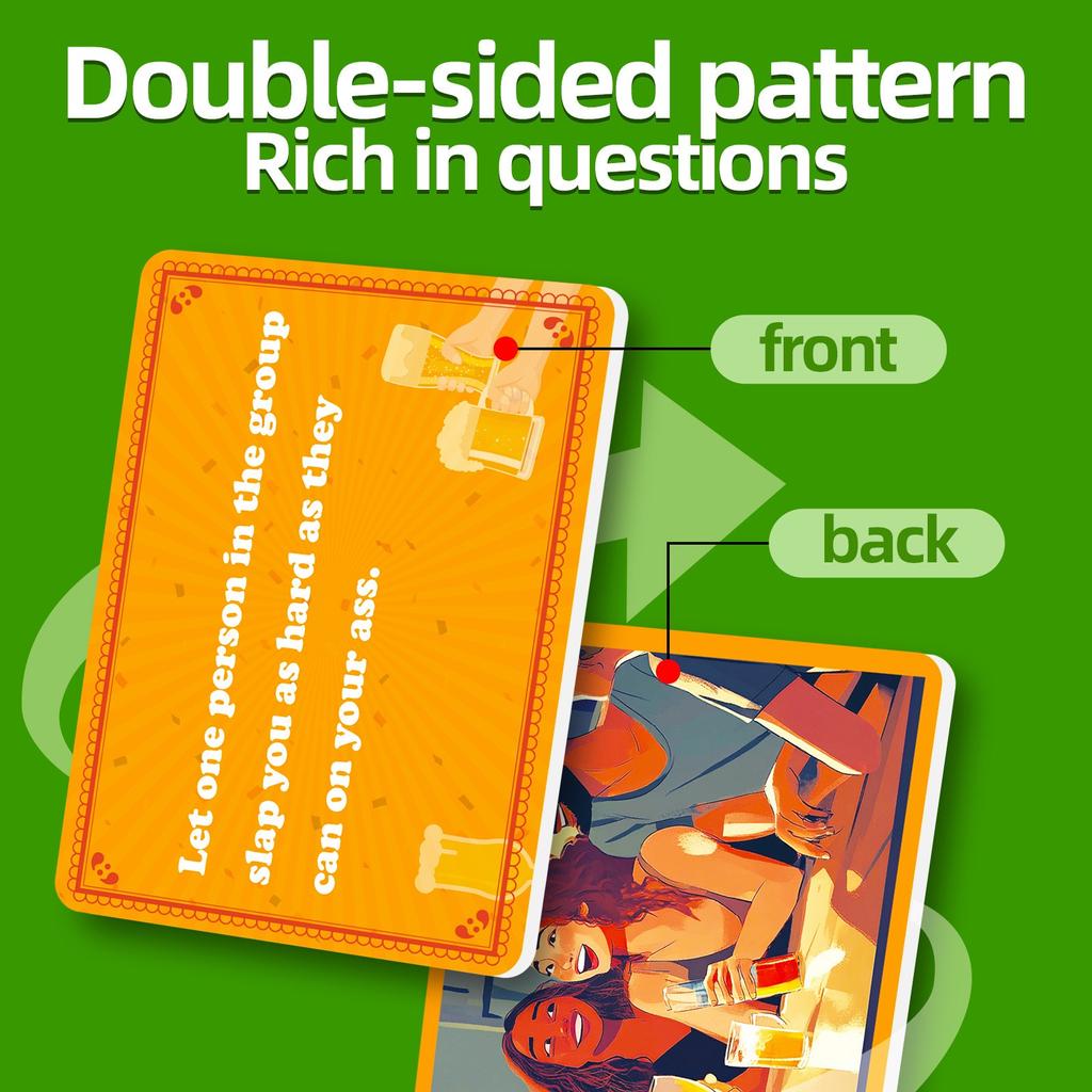 50 креативных карточек для настольных игр для встреч, тимбилдинга и простого реквизита для взрослых