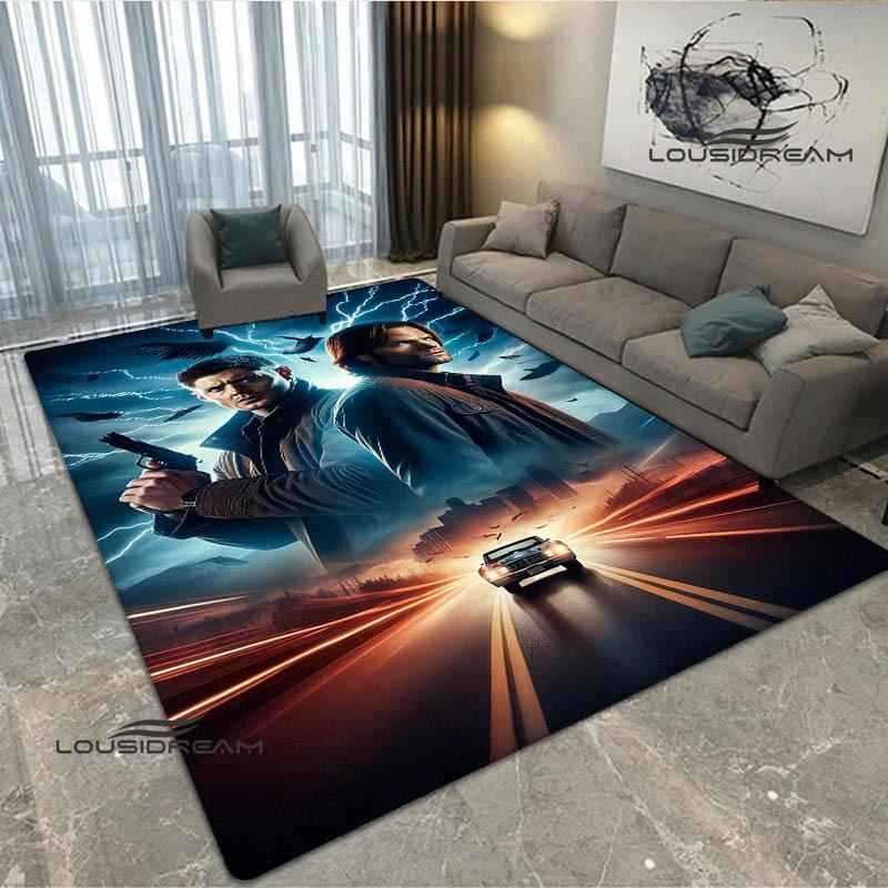 Supernatural Join the Hunt printed carpet Non-slip carpet outdoor carpets area rug bedroom decor rug for bedroom birthday gift