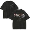 Vintage Washed Shakira Las Mujeres Ya No Lloran World Tour 2026 Merch T-shirts Men Women Oversized Short Sleeves High Quality Female Male Clothing