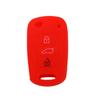 Защитный автомобильный чехол с силиконовым ключом и 3 кнопками для Kia Rio K2 K3 K5