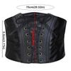 Корсет черные широкие ремни для женщин искусственная кожа панк пояс для похудения женские эластичные пояса с высокой талией