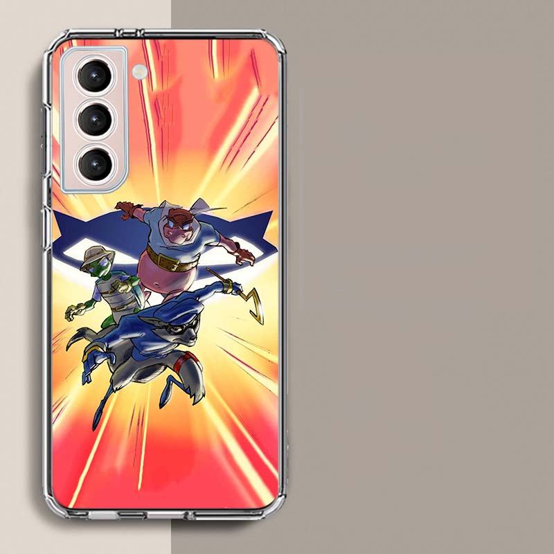 Чехол для телефона Game S-Sly C-Cooper для Samsung Galaxy S25 Edge S24 S23 FE S21 S20 S10 Plus S22 S26 Ultra Прозрачные чехлы TPU Capa