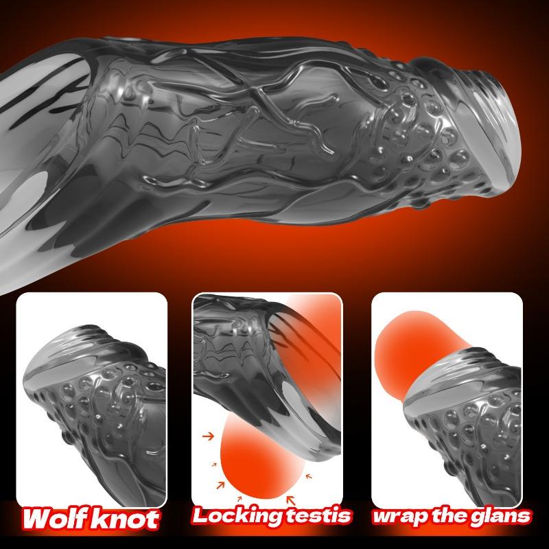 Реалистичная насадка для увеличения пениса, удлинитель, гейское кольцо для члена, презерватив, задержка эякуляции, товары для взрослых для мужчин