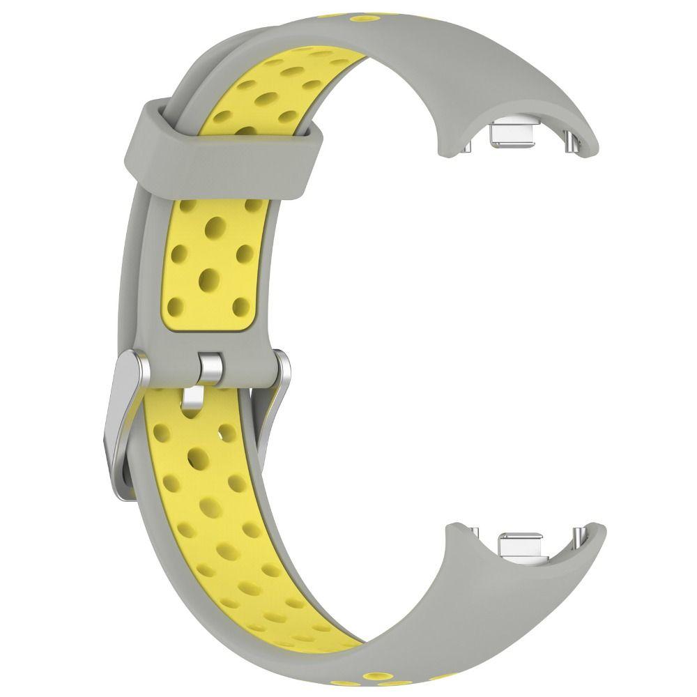 New Breathable Two-Color Silicone Bracelet Strap Replacement