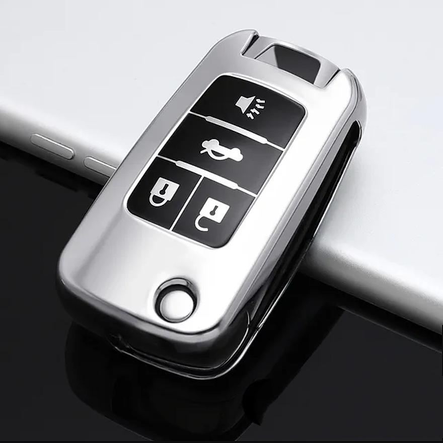 Мягкий чехол-брелок из ТПУ с дистанционным управлением для Chevrolet Camaro Cruze SS Sonic Spark Aveo Epica для Buick Lacrosse Encore GL8 Regal