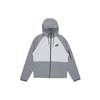 Tech-Pack Full Zip Drawstring Hooded Casual Jacket Men Jackets Grey DD5285-077