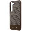 Чехол для Samsung Galaxy S24 Plus Guess Черный Коллекция 4G Stripe