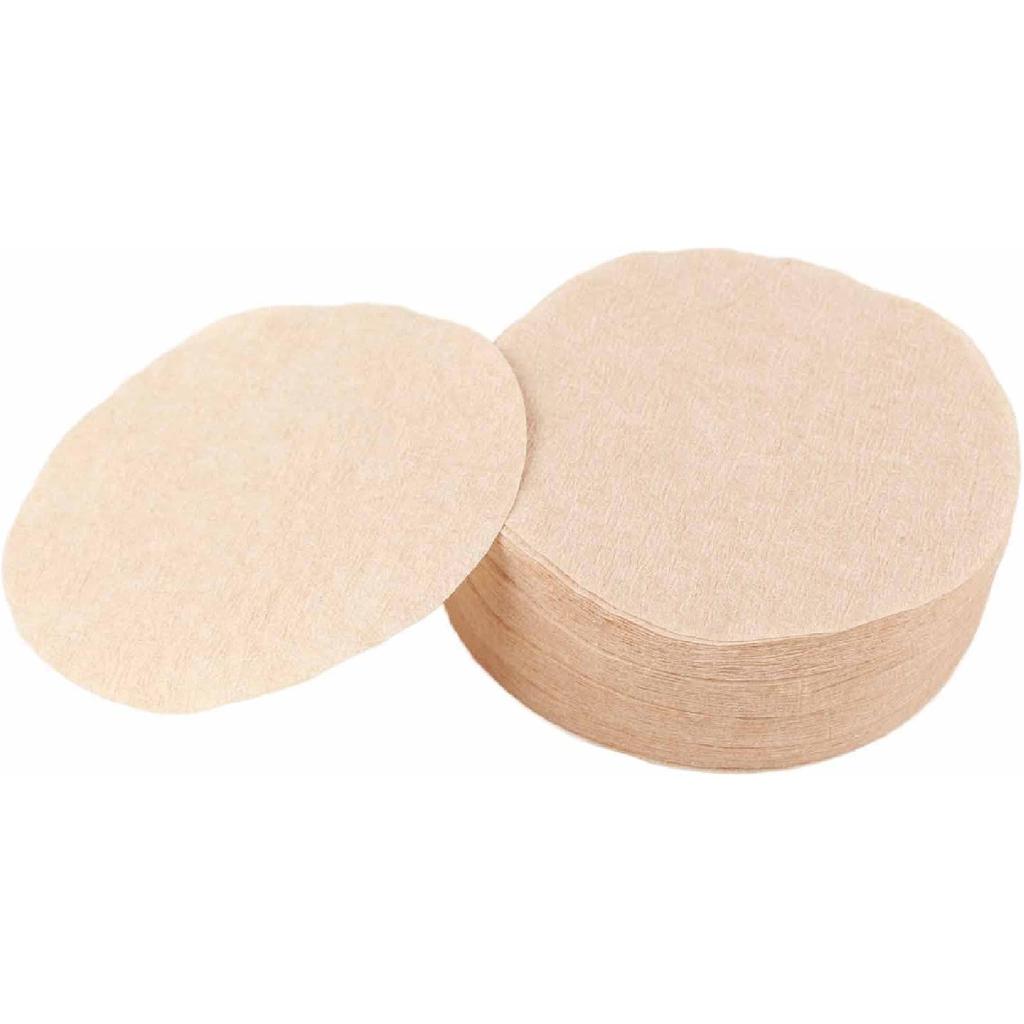 Кофейные фильтры для гейзерной кофеварки, 100 шт. в наборе, классические белые бумажные фильтры для кофе мока (нет. 6 60мм)