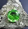 Натуральный кулон Зеленый Топаз Круглый 60.70 Карат Серебро 925 пробы Драгоценные камни СЕРТИФИЦИРОВАН my-387-k