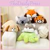 Plush Toy Cozy Animal Cushion With Pp Cotton For Children Napping And Gift Play