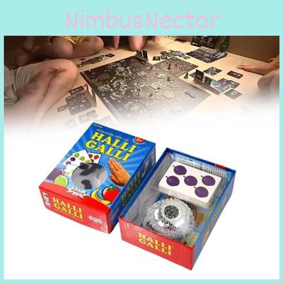 Карты для настольной игры Galli Halli Bell Set Семейная вечеринка Реквизит для казуальной игры Веселые подарки