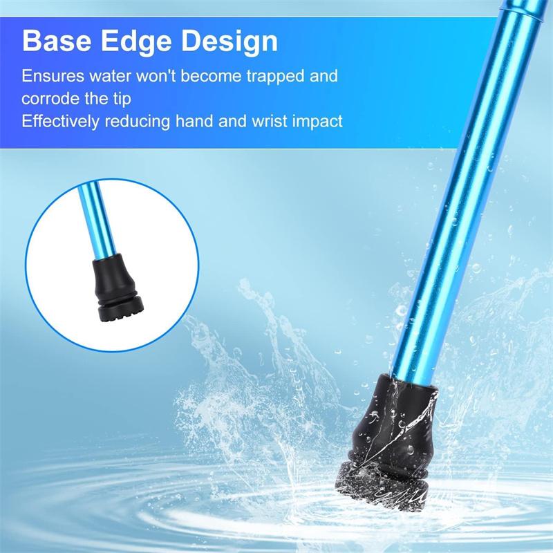 16-22 мм противоскользящая трость для ходьбы, костыль, нижняя часть трости, защитный чехол, наконечник для альпинистской и походной палки