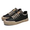 Fashion Men Casual Shoes Outdoor Leather Breathable Comfortable Men's Shoes 2024 Men Sneakers Male Skate Shoes Vulcanized Shoes