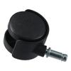 PP Insert Rod 360 Degree Universal Caster Nylon Furniture  Pulley 1.5 Inch Swivel Casters  Worker