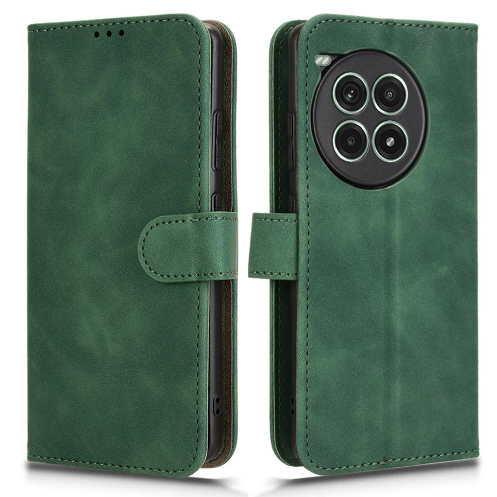 Для OnePlus Ace 3 Pro 5G Чехол Кожаный с эффектом кожи Противоударный Чехол-кошелек Книжка для телефона